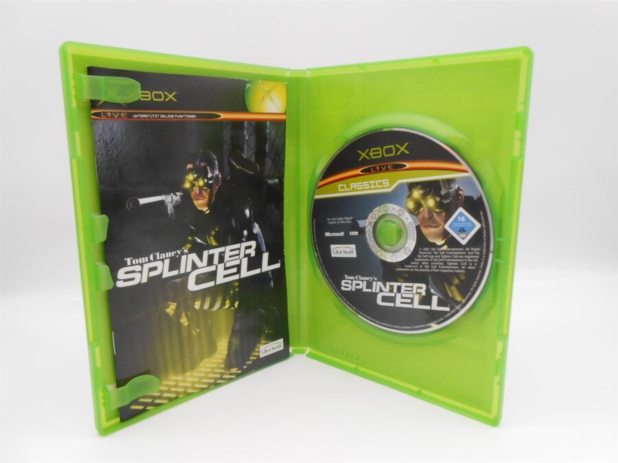 Microsoft Xbox Spiel Tom Clancy‘s Splinter Cell & Ghost Recon Retro