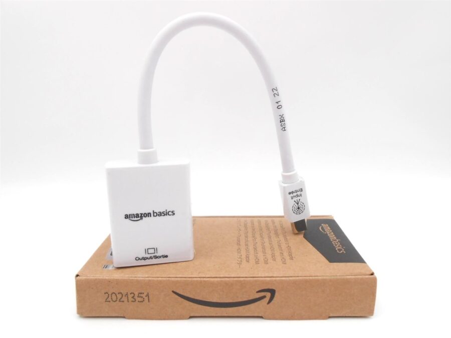Mini Display Port zu HDMI Adapter Thunderbolt zu HDMI Konverter (WEISS)