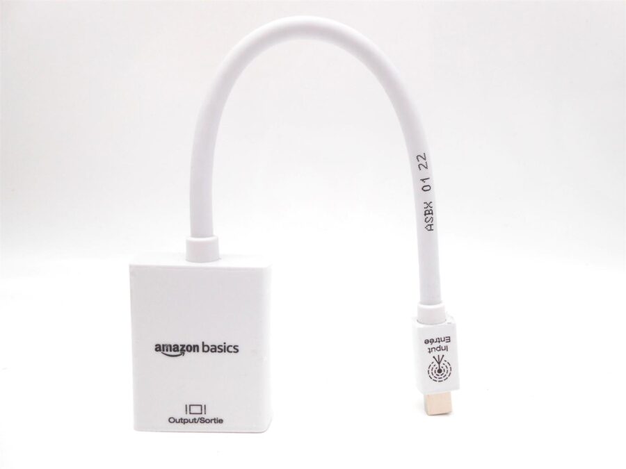 Mini Display Port zu HDMI Adapter Thunderbolt zu HDMI Konverter (WEISS)