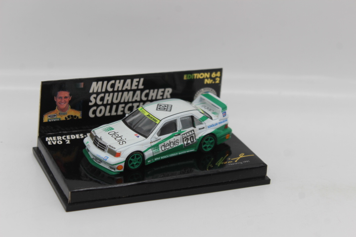 Minichamps Michael Schumacher Collection Benetton Ford + Mercedes-Benz
