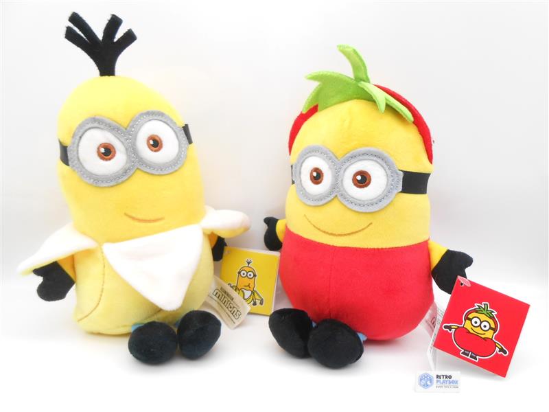 Minion Kuscheltier Tomato Jerry & Banana Kevin Neu mit Etikett Stofftier