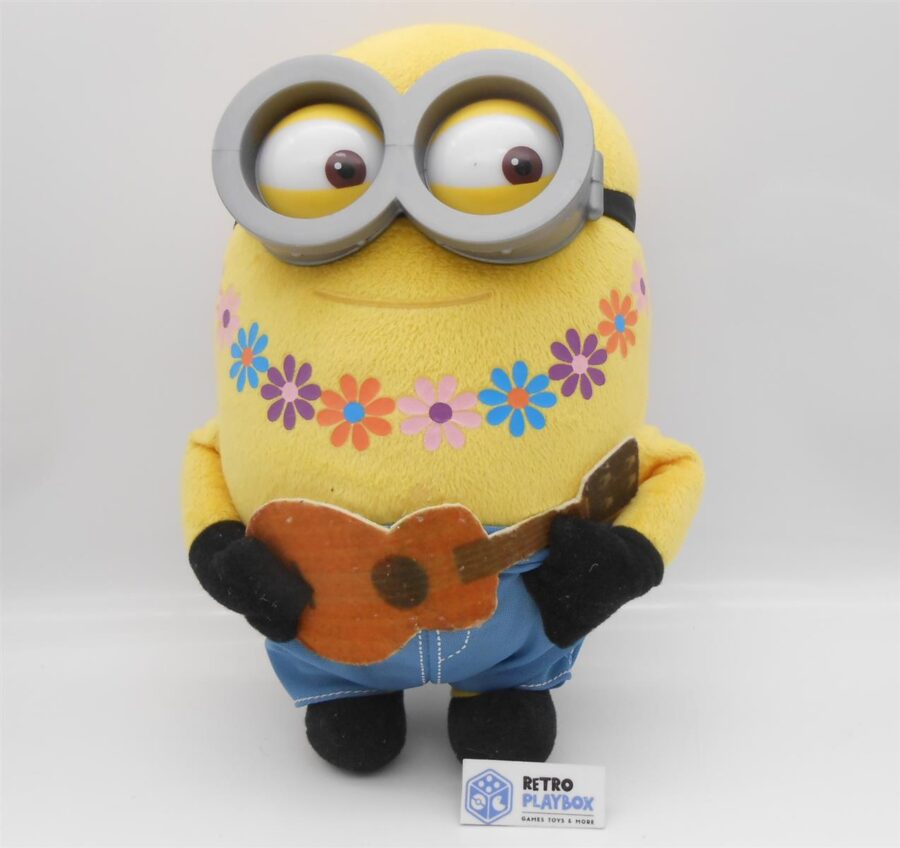 Minions Plüsch Stuart Hawaii Gitarre 27 cm groß Kuscheltier Despicable ME