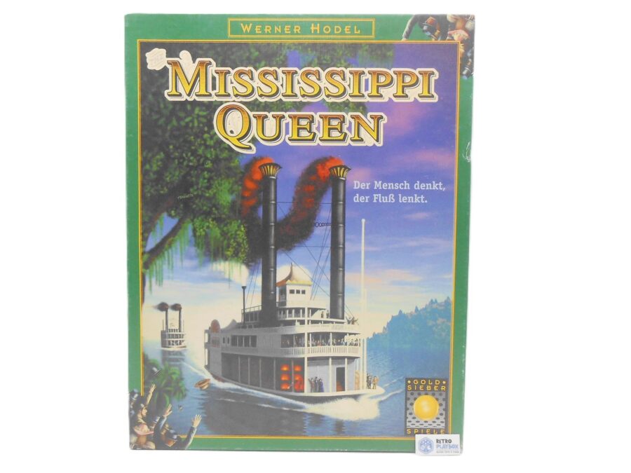 Mississippi Queen Gold Sieber Spiel Brettspiel vollständig