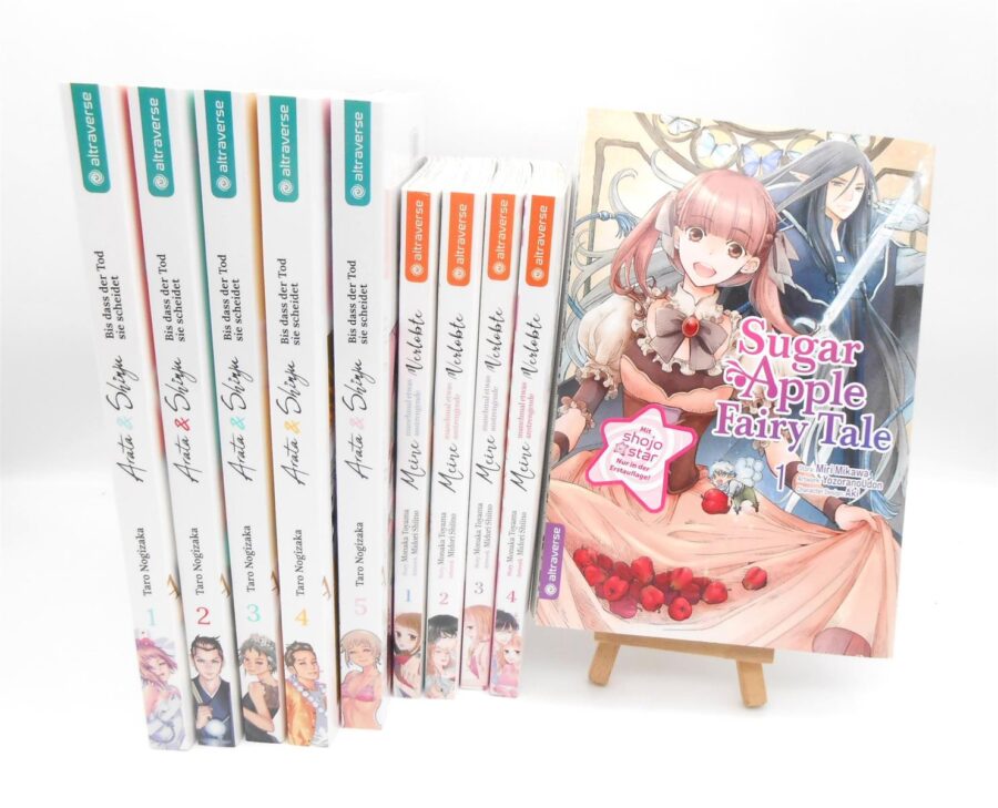 Monaka Toyama Midori Shiino 10 Stück Manga Comic Konvolut Deutsch