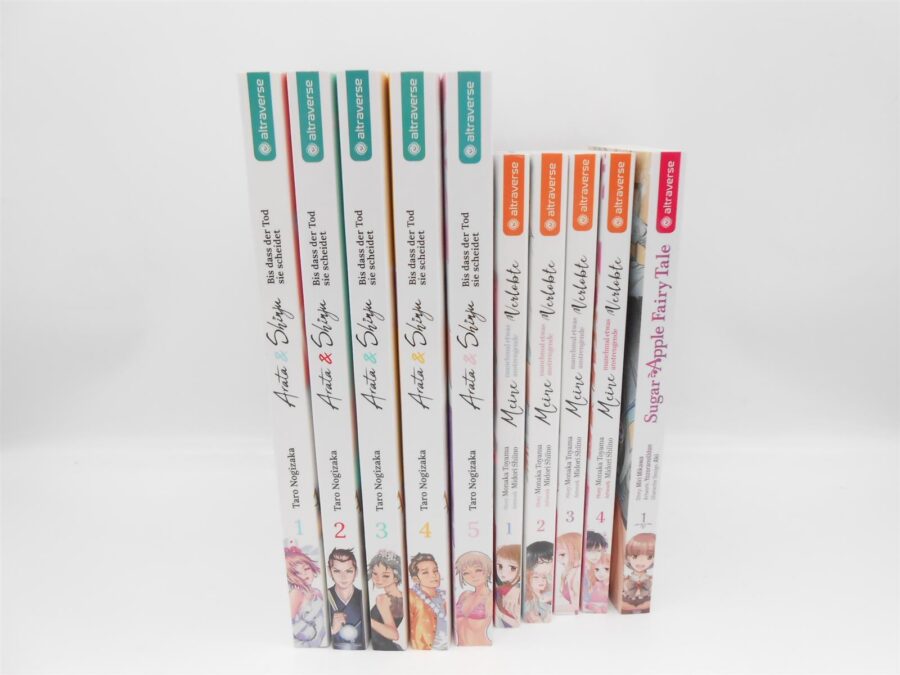 Monaka Toyama Midori Shiino 10 Stück Manga Comic Konvolut Deutsch