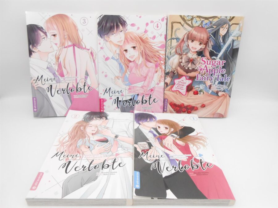 Monaka Toyama Midori Shiino 10 Stück Manga Comic Konvolut Deutsch