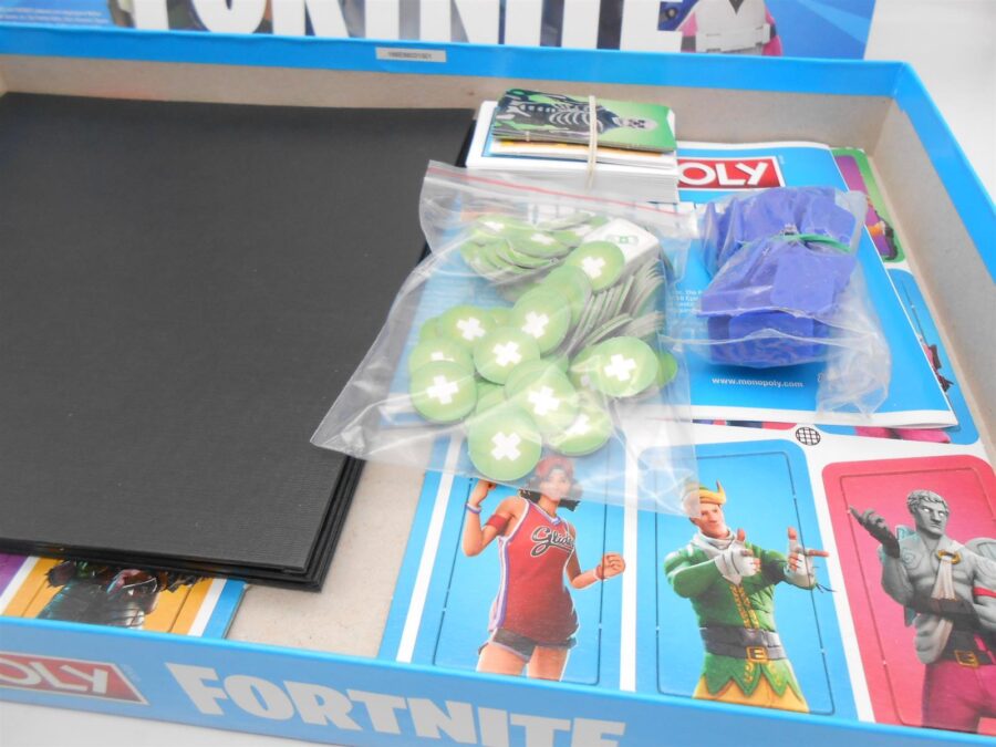 Monopoly Fortnite Edition Hasbro Gaming vollständig 2-7 Spieler ab 13 J.