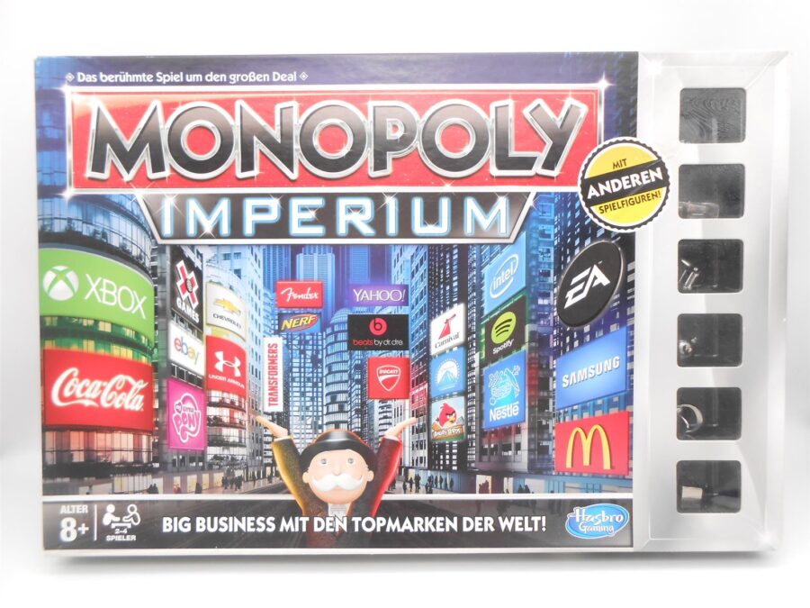Monopoly IMPERIUM Sonderedition Hasbro vollständig 2-4 Spieler ab 8 J.