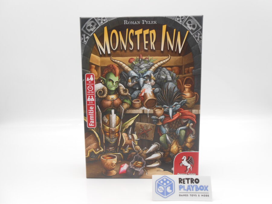 MONSTER INN Spiel Kartenspiel Pegasus Spiele 2022 ab 8 Jahren