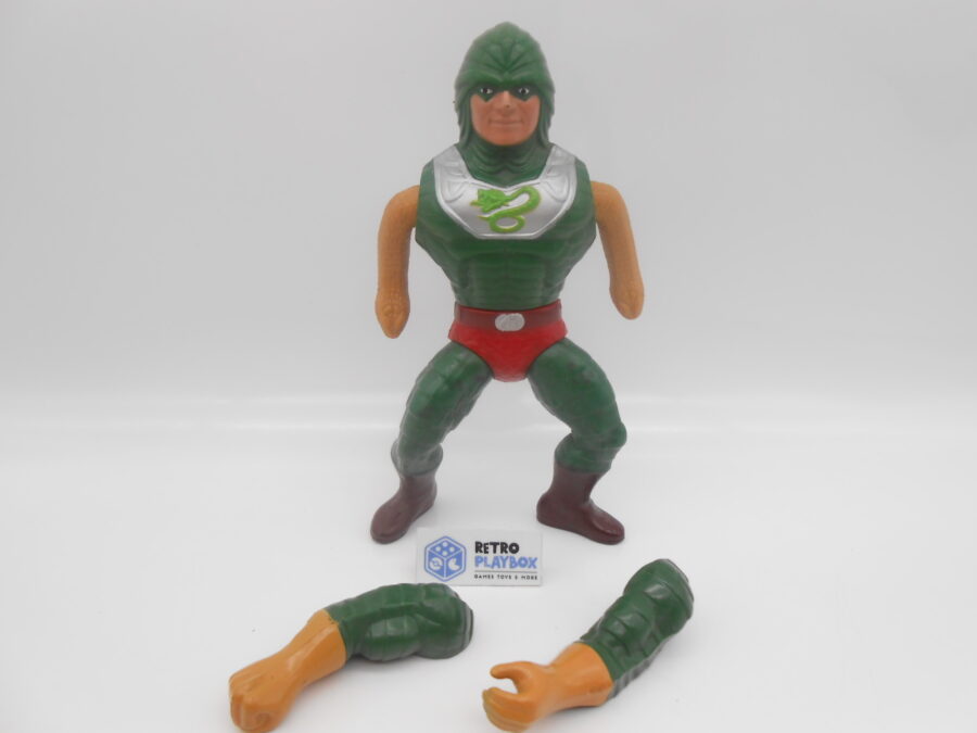 Motu Masters of the Universe KING HISS Vintage 1985 He Man 14 cm Figur