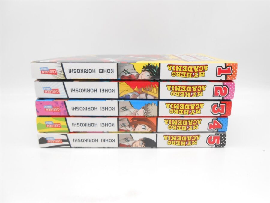 My Hero Academia Mangas 1-5 Set By Kohei Hirikoshi German Version
