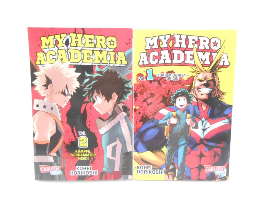 My Hero Academia Mangas 1-5 Set By Kohei Hirikoshi German Version