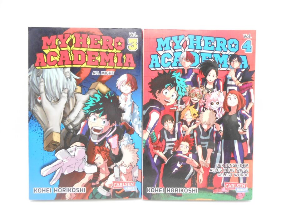 My Hero Academia Mangas 1-5 Set By Kohei Hirikoshi German Version