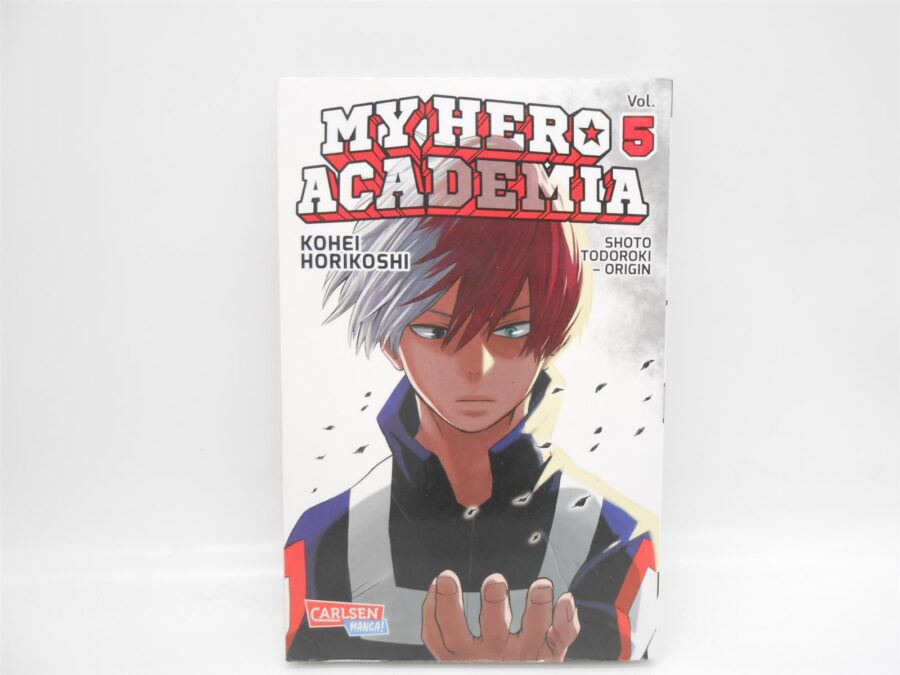 My Hero Academia Mangas 1-5 Set By Kohei Hirikoshi German Version