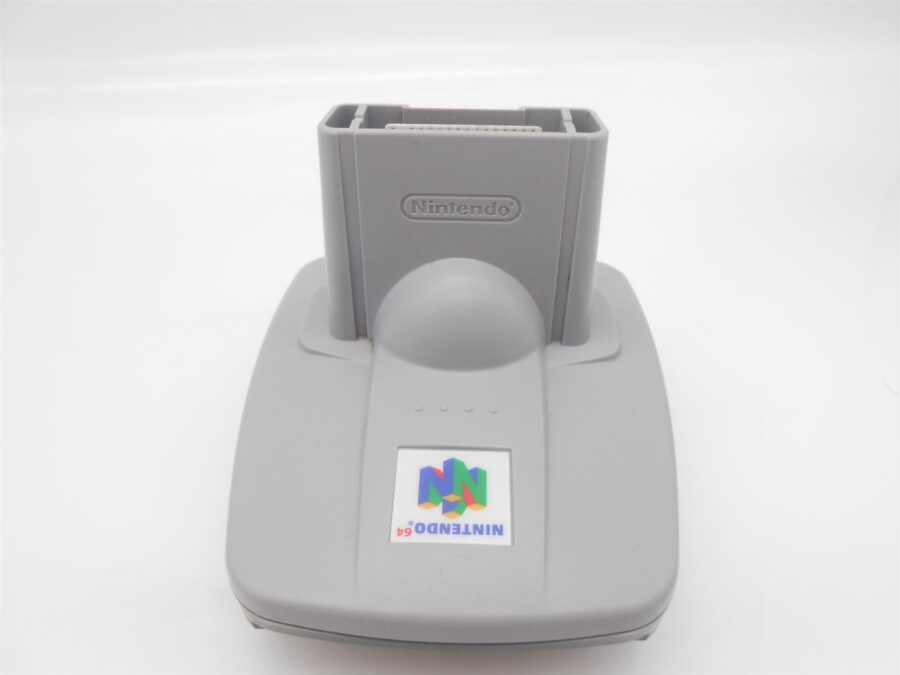 N64 - Original Nintendo 64 Transfer Pak Model NUS-019 Grau Transparent