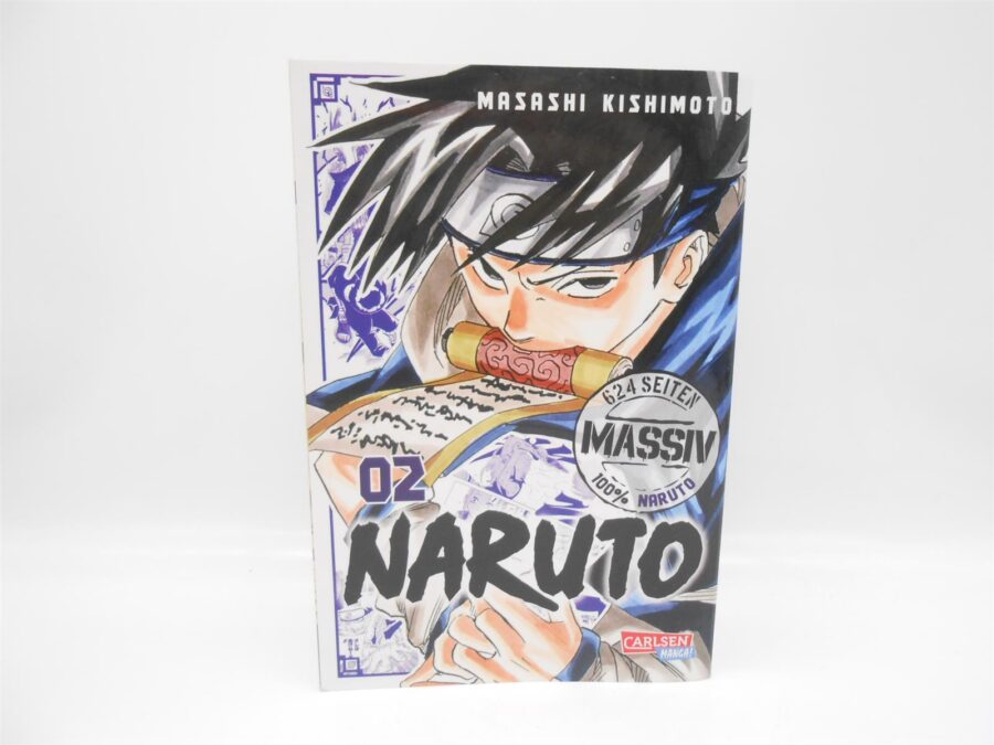 NARUTO Manga MASSIV Band 1-4 Masashi Kishimoto Comic Carlsen