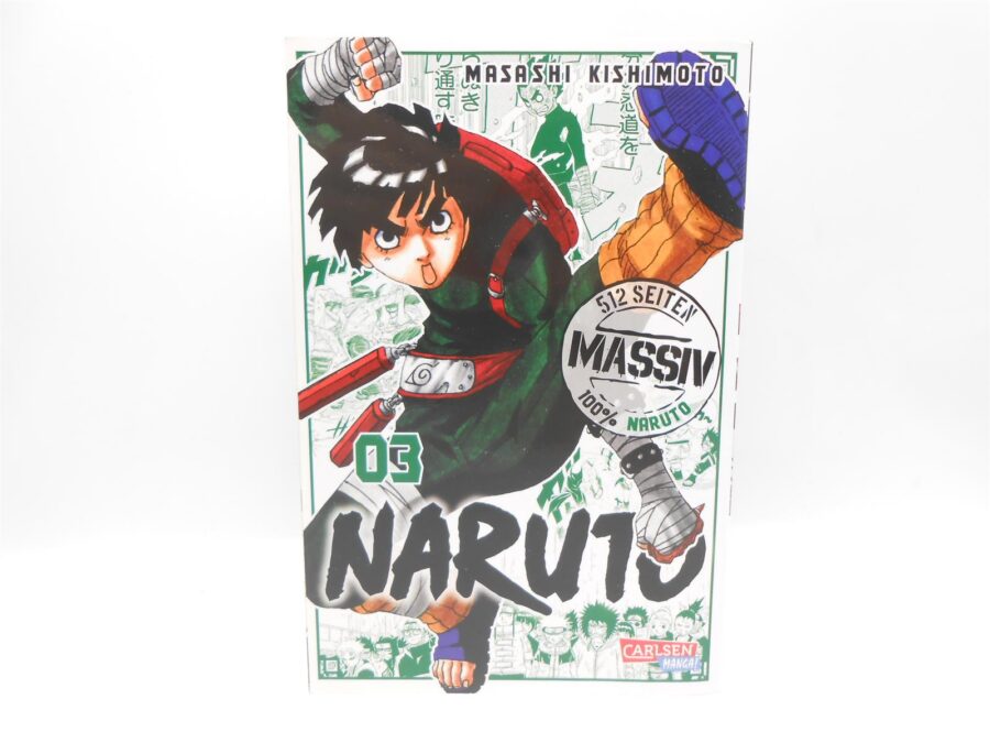 NARUTO Manga MASSIV Band 1-4 Masashi Kishimoto Comic Carlsen