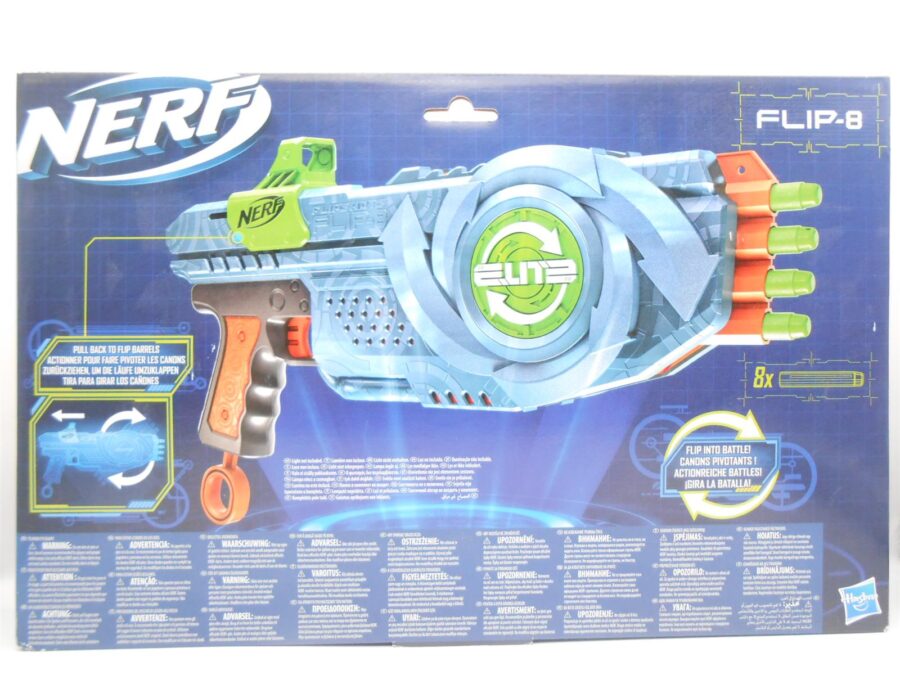 Nerf Gun Blaster ELITE 2.0 Flipshots Flip-8 F2549 Hasbro