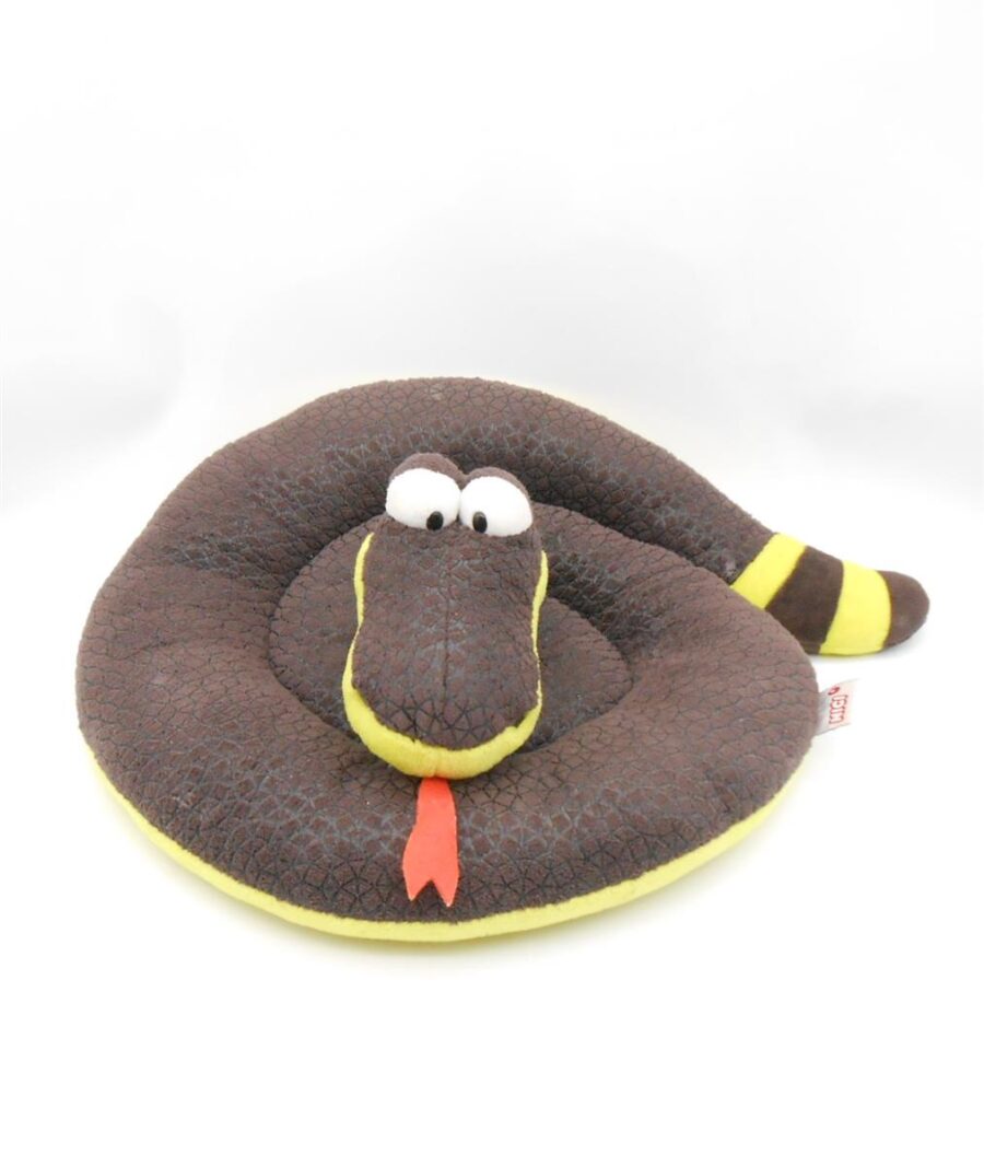 NICI Schlange Plüsch Klapperschlange Plüschfigur 32cm Kuscheltier