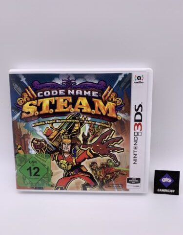 Nintendo 3DS - Code Name: S.T.E.A.M / Steam Zustand: Sehr gut