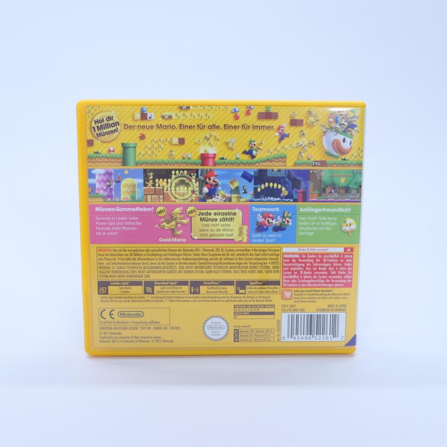 Nintendo 3DS Spiel NEW SUPER MARIO BROS. 2 Zustand: Gut