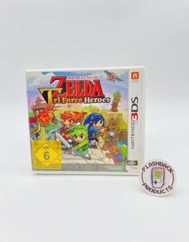 Nintendo 3DS • The Legend of Zelda Tri Force Heroes • Zustand Sehr gut