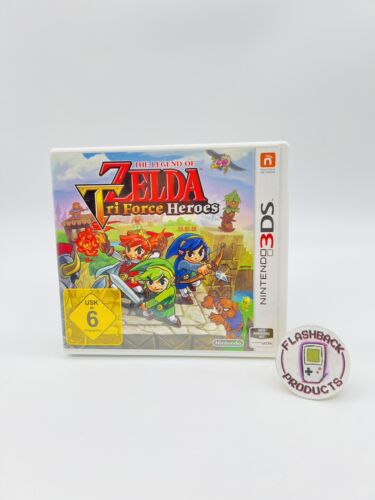 Nintendo 3DS • The Legend of Zelda Tri Force Heroes • Zustand Sehr gut