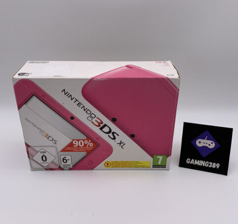 Nintendo 3DS XL Konsole Sonderedition Rosa / Pink / OVP Zustand: Gut