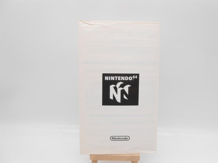 Nintendo 64 N64 Consumer Information Verbraucherinformation NUS-EUR-3