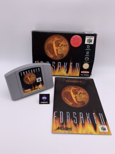 Nintendo 64 N64 Forsaken PAL 1998 mit OVP Zustand:Sehr gut