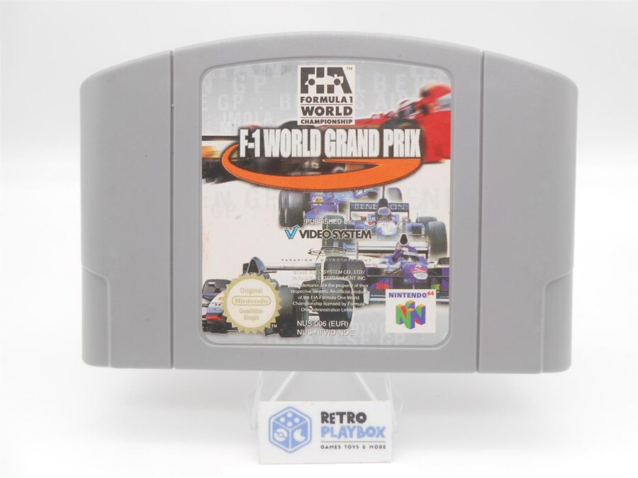 Nintendo 64 N64 Spiel F-1 World Grand Prix Zustand: Gut