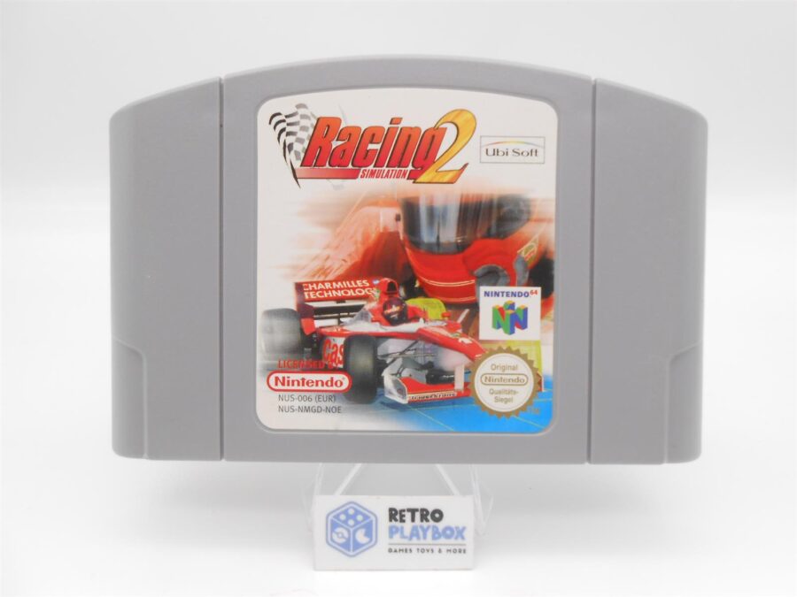 Nintendo 64 N64 spiel Racing 2 Simulation Retro 1997 Zustand Gut