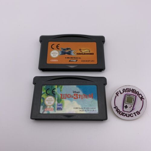 Nintendo Advance Bundle: Disney Lilo & Stitch+ Hotweels 2 In 1 Zustand:Gut