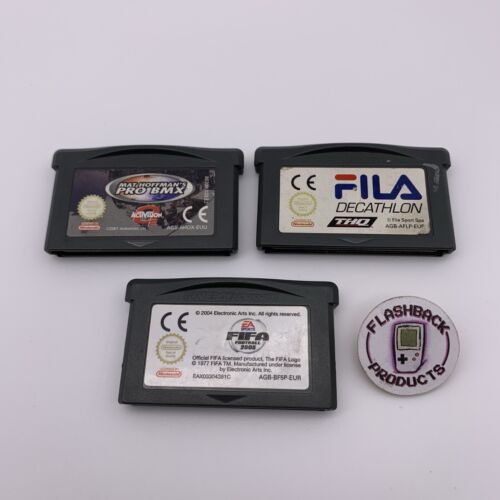 Nintendo Advance -Bundle: Fifa 2005/ Fila Decathlon/ Pro BMX‼️Zustand: Gut