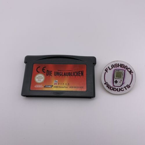 Nintendo Advance - Die Unglaublichen Disney Pixar - Zustand: Gut
