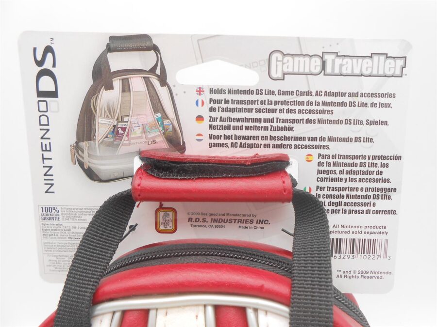 Nintendo DS / 3DS Game Traveller "Brunswick" Aufbewahrungstasche Rot NEU