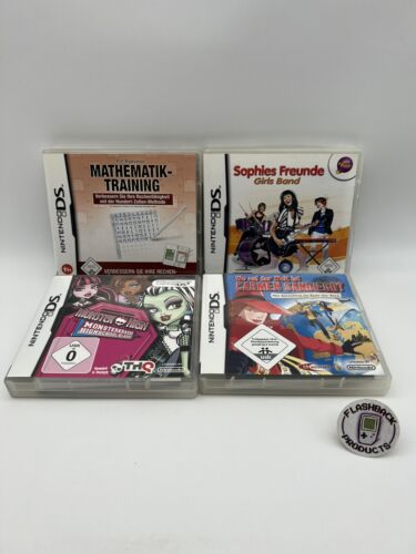 Nintendo DS - 4 Spiele - Mädchen Bundle - Zustand:Gut