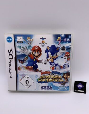 Nintendo DS - Mario & Sonic Olympische Winterspielen Zustand: Sehr gut