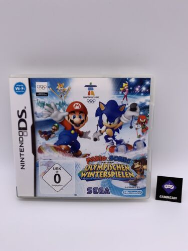 Nintendo DS - Mario & Sonic Olympische Winterspielen Zustand: Sehr gut