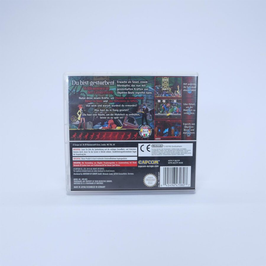 Nintendo DS Spiel GHOST TRICK PHANTOM-DETEKTIV Zustand: Gut