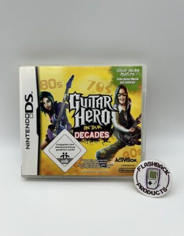 Nintendo DS Spiel: Guitar Hero On Tour Decades Zustand: Gut