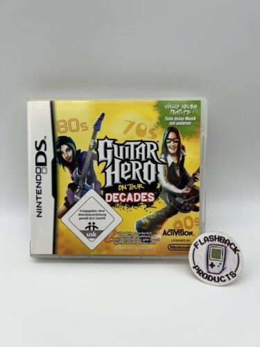 Nintendo DS Spiel: Guitar Hero On Tour Decades Zustand: Gut