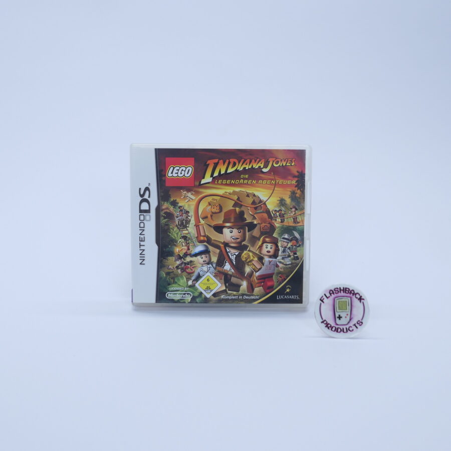 Nintendo DS Spiel INDIANA JONES DIE LEGENDÄREN ABENTEUER Zustand: Gut