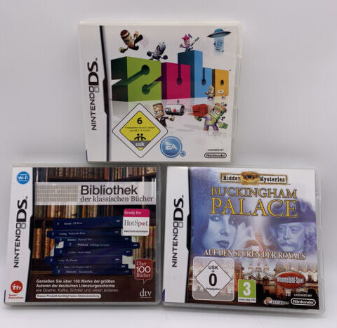 Nintendo DS Spiele / Zubo - Bibliothek-Buckingham Palace Zustand Sehr gut