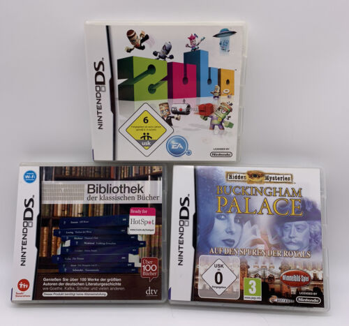 Nintendo DS Spiele / Zubo - Bibliothek-Buckingham Palace Zustand Sehr gut