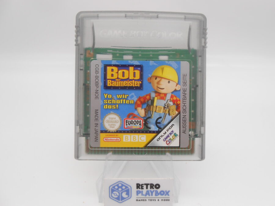 Nintendo Game Boy Color Spiel Bob der Baumeister Modul /Gut