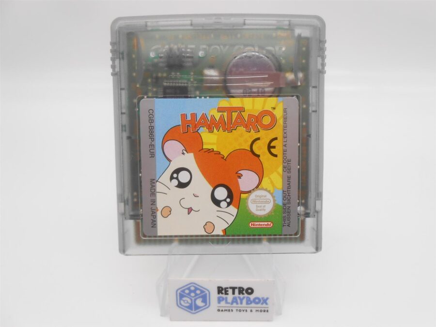 Nintendo Game Boy Color Spiel HAMTARO Modul Top Zustand
