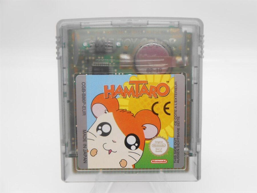 Nintendo Game Boy Color Spiel HAMTARO Modul Top Zustand