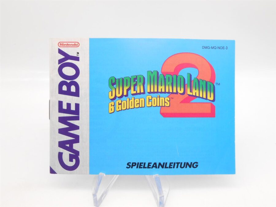 Nintendo Game Boy Super Mario Land 2 - 6 Golden Coins mit repro OVP