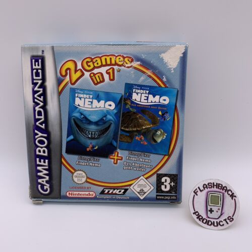 Nintendo Gameboy Advance 2 in 1 Findet Nemo mit OVP Zustand: Gut